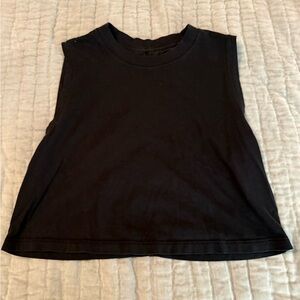 lululemon athletica Black Crop Top